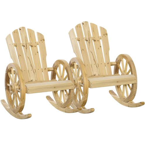 Piece wooden adirondack - 2,