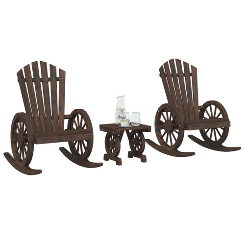 Adirondack rocking chair set - adirondack,