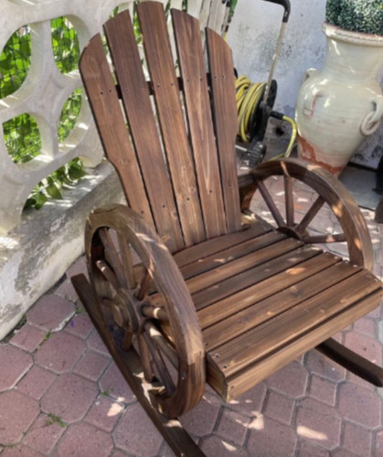 Garden rocking chair - rocking,